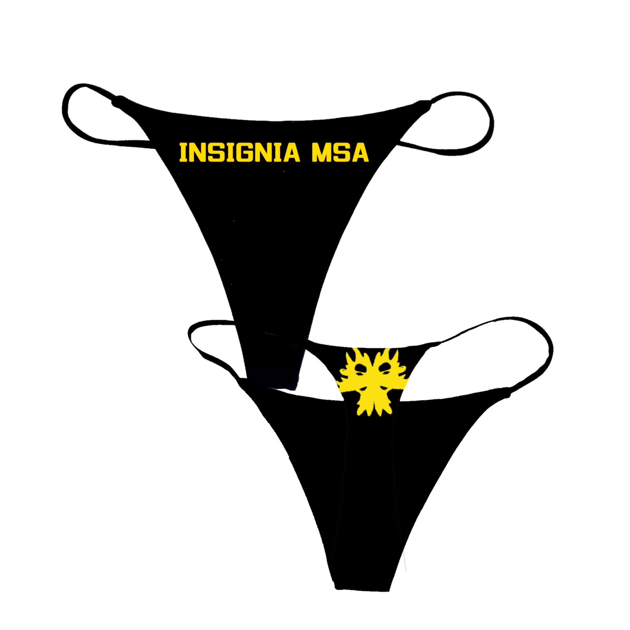 Caution Thong (B/Y)