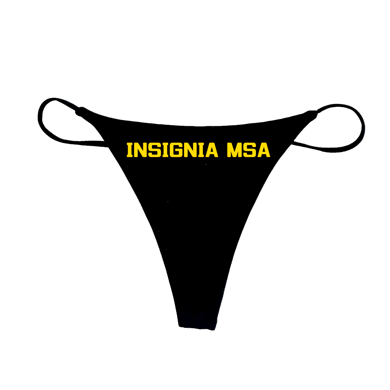 Caution Thong (B/Y)