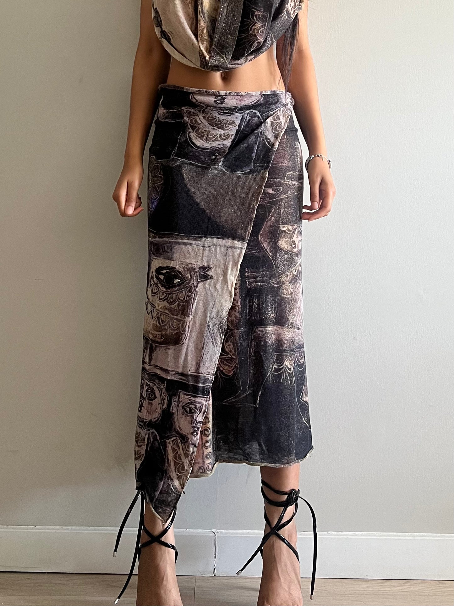 Monet Wrap SKirt (S/M)