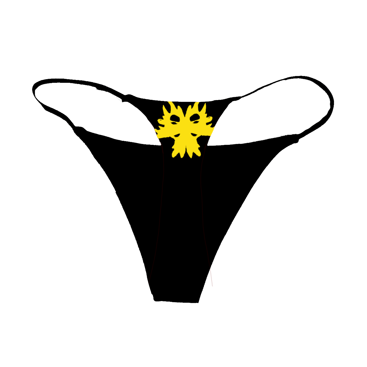 Caution Thong (B/Y)