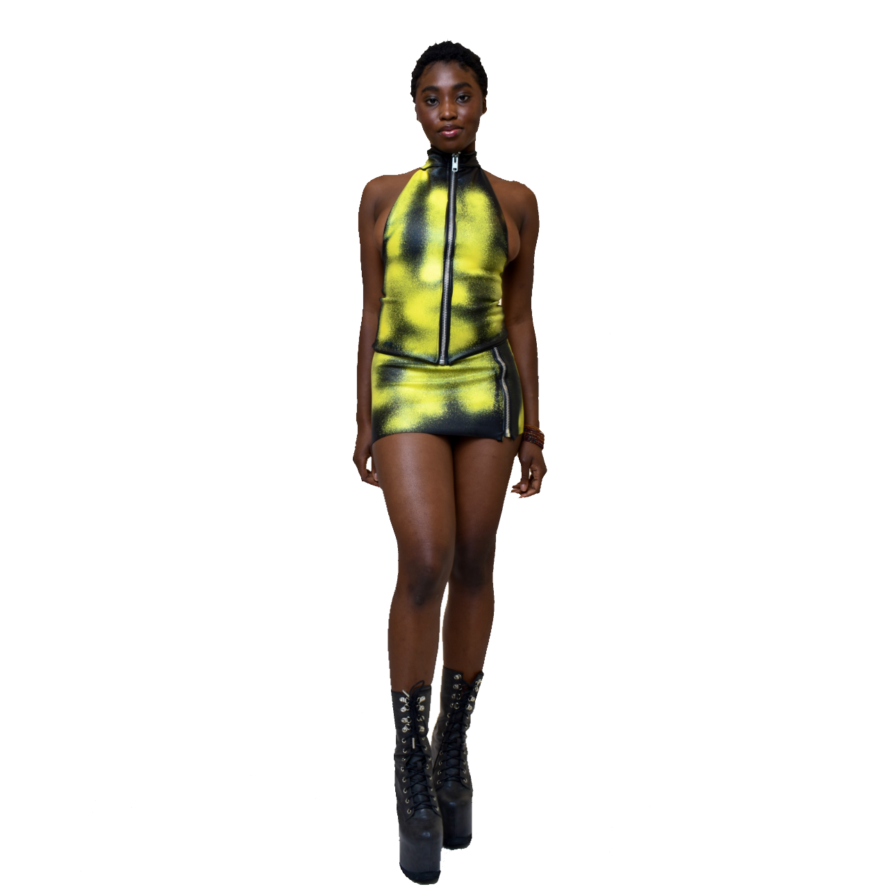 Acid Mini Skirt