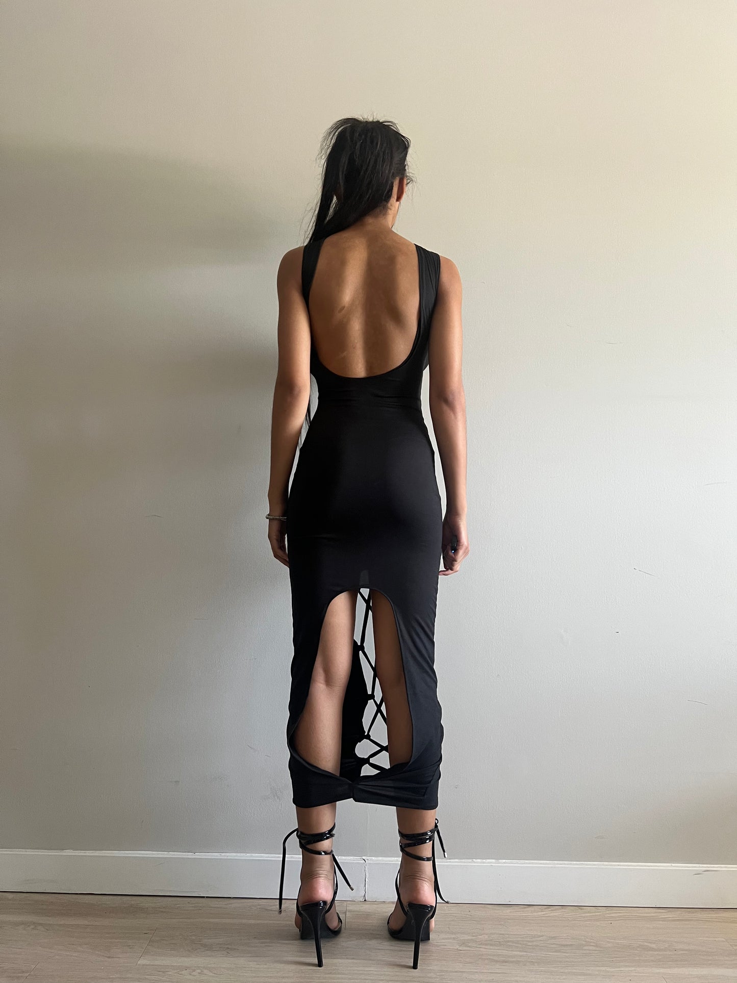 Lace Up Dress (S)